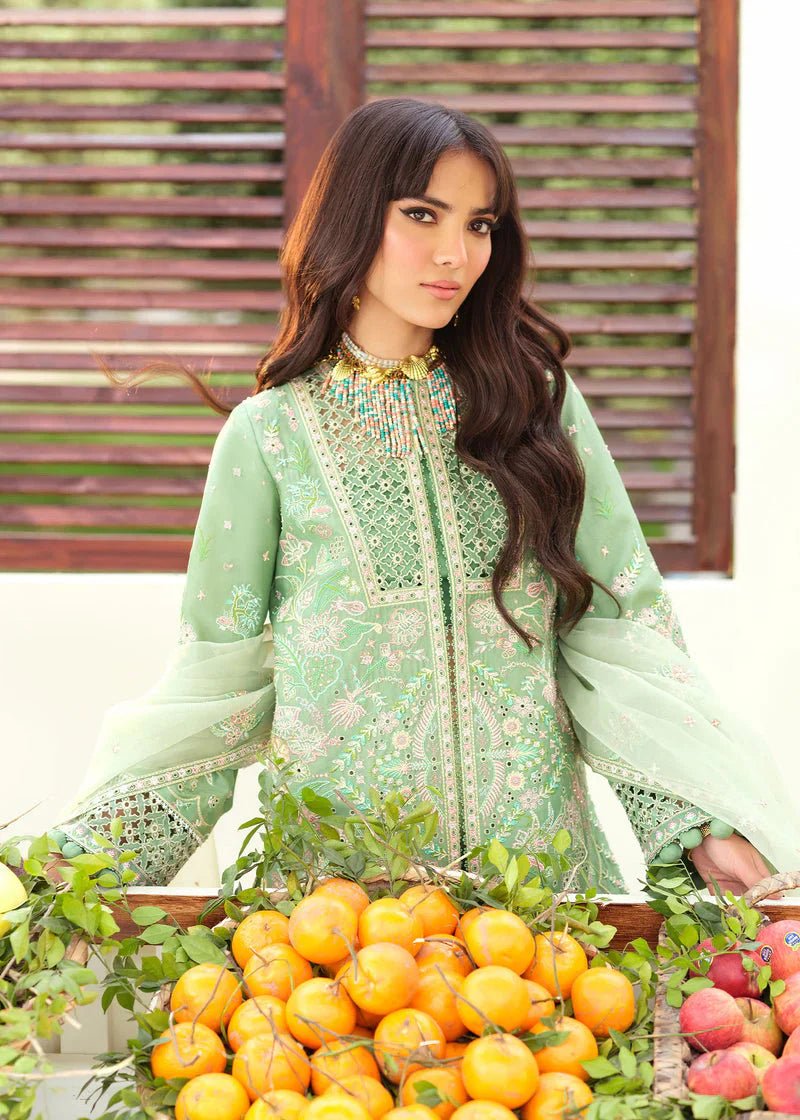 How to Style an Embroidered Luxury Lawn Outfit for Western Occasions - AYRA