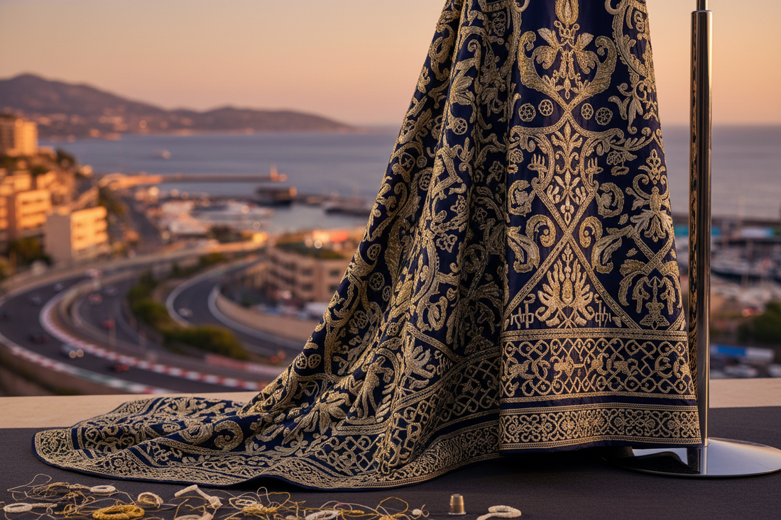Slow Fashion at the World's Fastest Race: Why Hand-Embroidery Belongs in Monaco