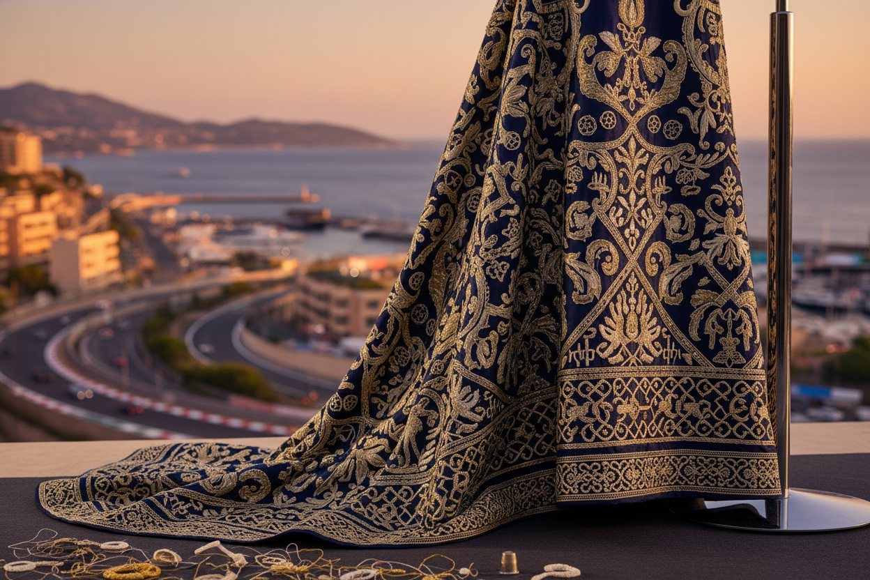 Slow Fashion at the World's Fastest Race: Why Hand-Embroidery Belongs in Monaco