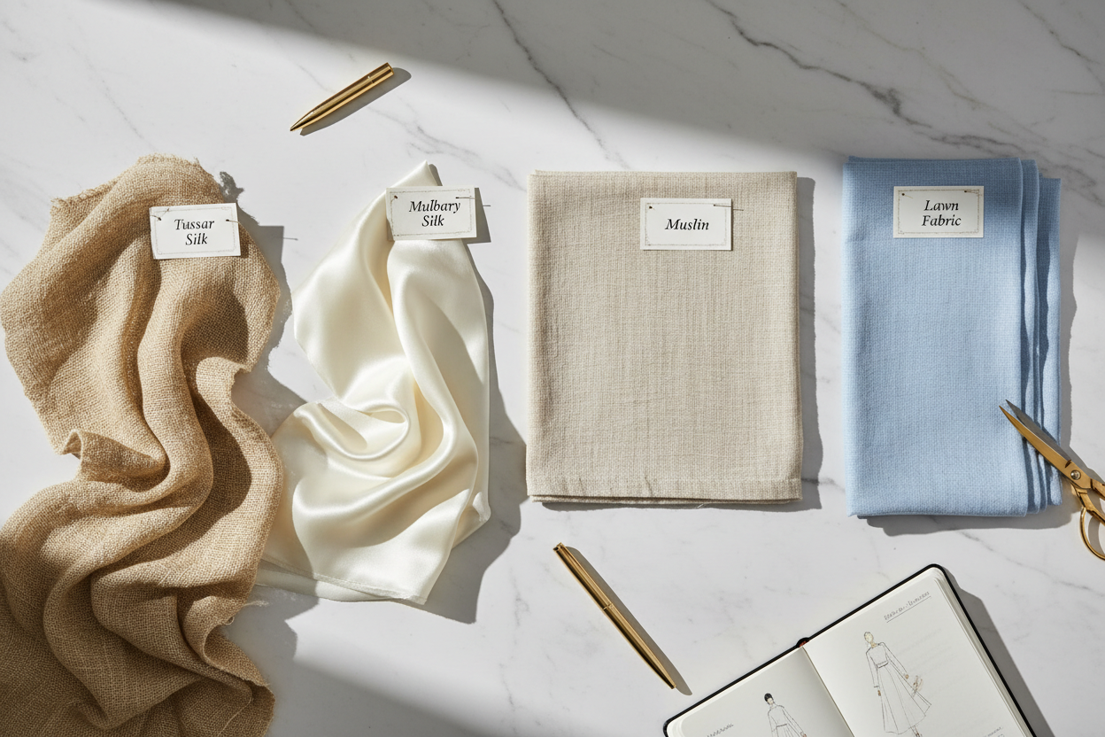 Tussar, Mulberry, Muslin and Lawn: What You're Actually Buying