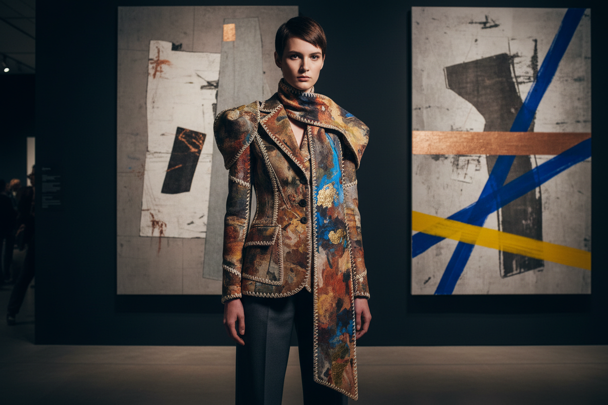 Wearable Art: How Hand-Finished Tailoring Echoes the Art Basel Conversation