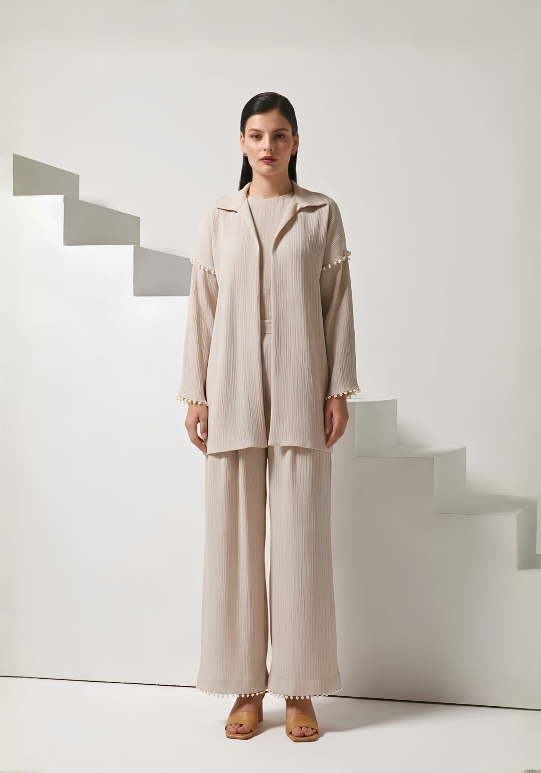 Nacre Set — Beige