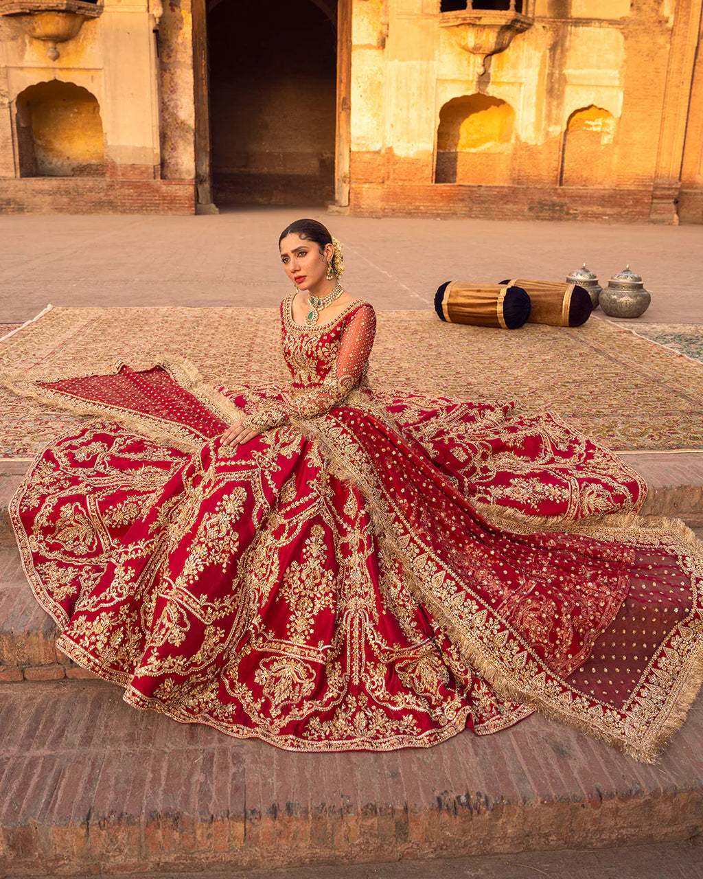 arusa-crimson-red-pure-raw-silk-bridal-lehenga-choli-suite-ayra