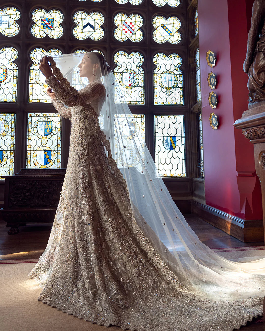 reem-hand-embellished-silver-ivory-bridal-gown-with-gossamer-veil-ayra