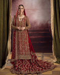 zariya-bright-red-bridal-hand-embellished-chiffon-kameez-and-korean-raw-silk-gharara-ayra