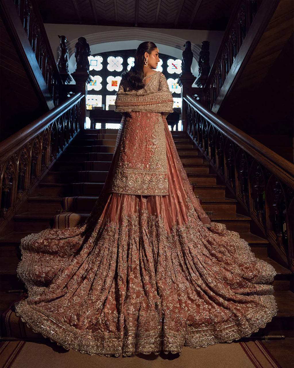 elaf-elaborately-decorated-farshi-gharara-trailing-skirt-back-view-on-grand-