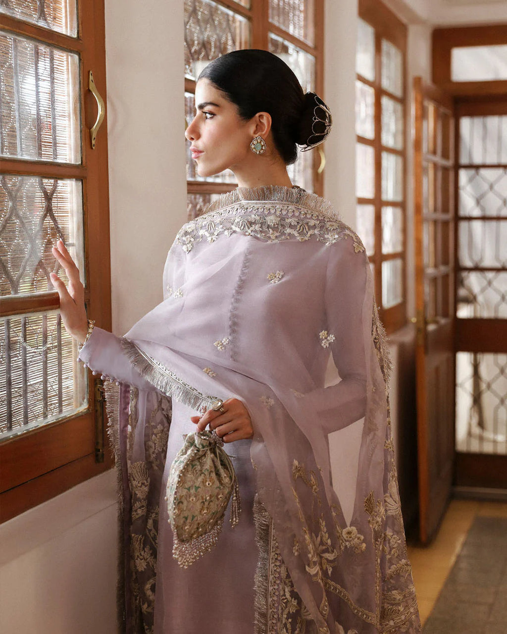 aurene-refined-resham-and-tilla-artistry-on-lilac-korean-raw-silk-neckline-side-view-ayra