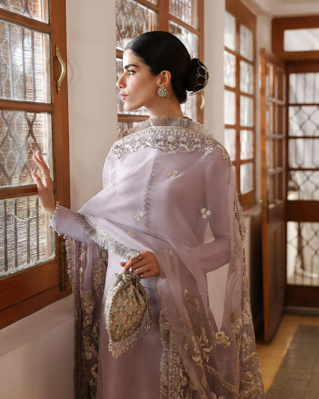 aurene-refined-resham-and-tilla-artistry-on-lilac-korean-raw-silk-neckline-side-view-ayra