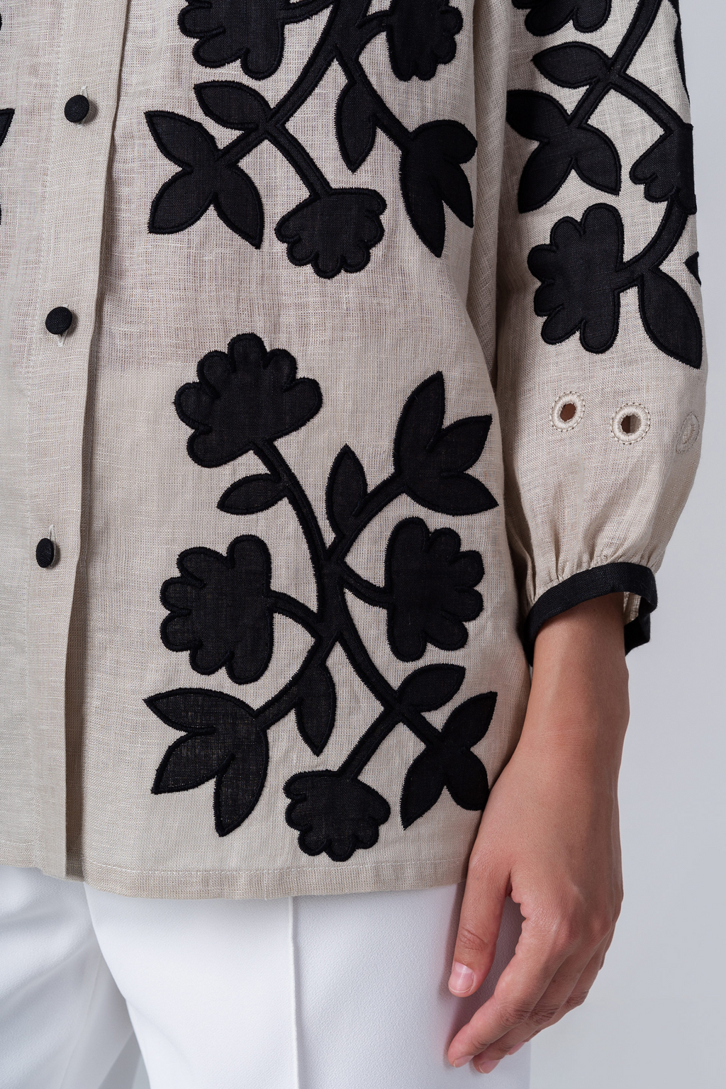 O'HARA - Embroidered Women Shirt