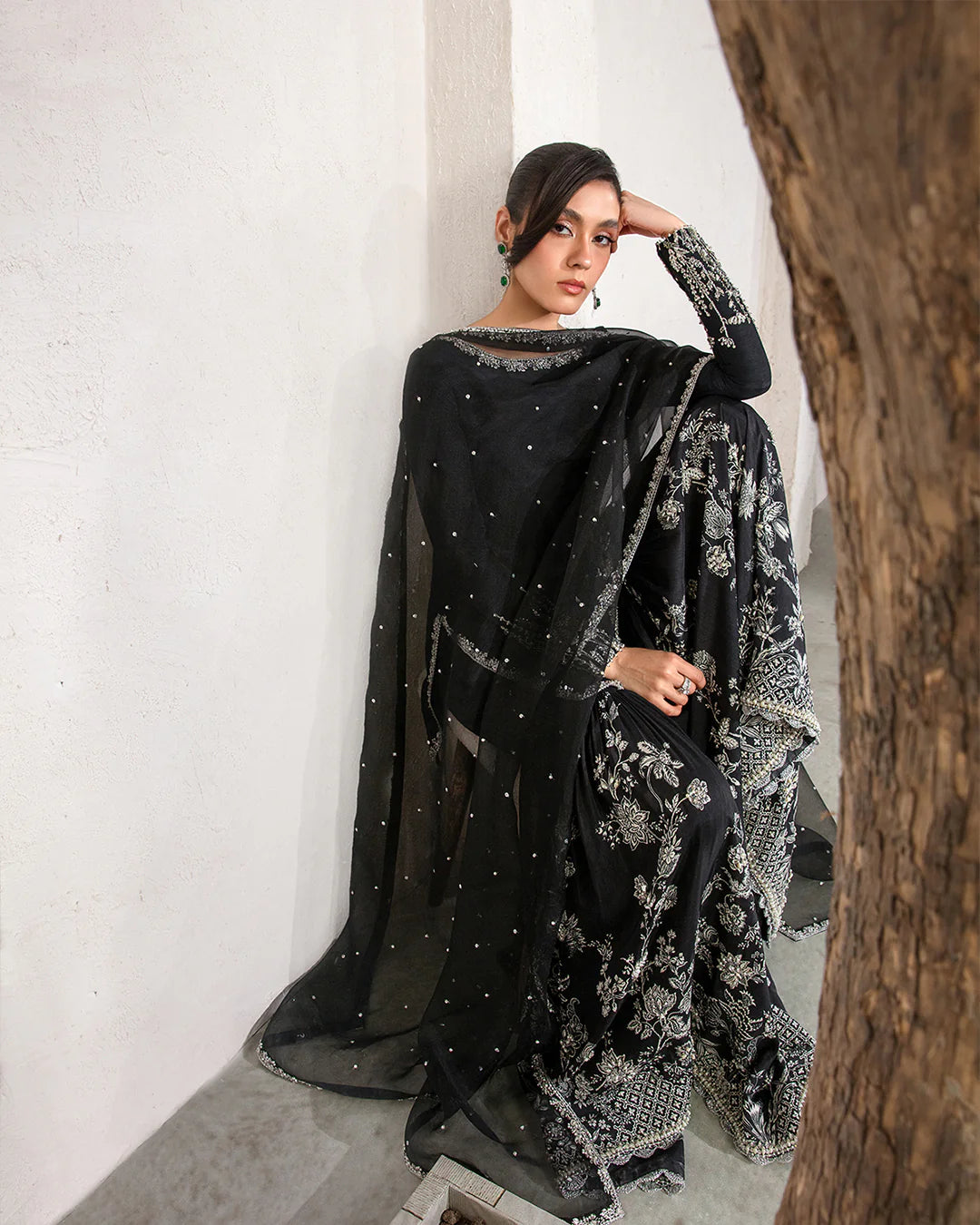 ciar-consciously-crafted-three-piece-stitched-luxury-semi-formal-jet-black-set-ayra