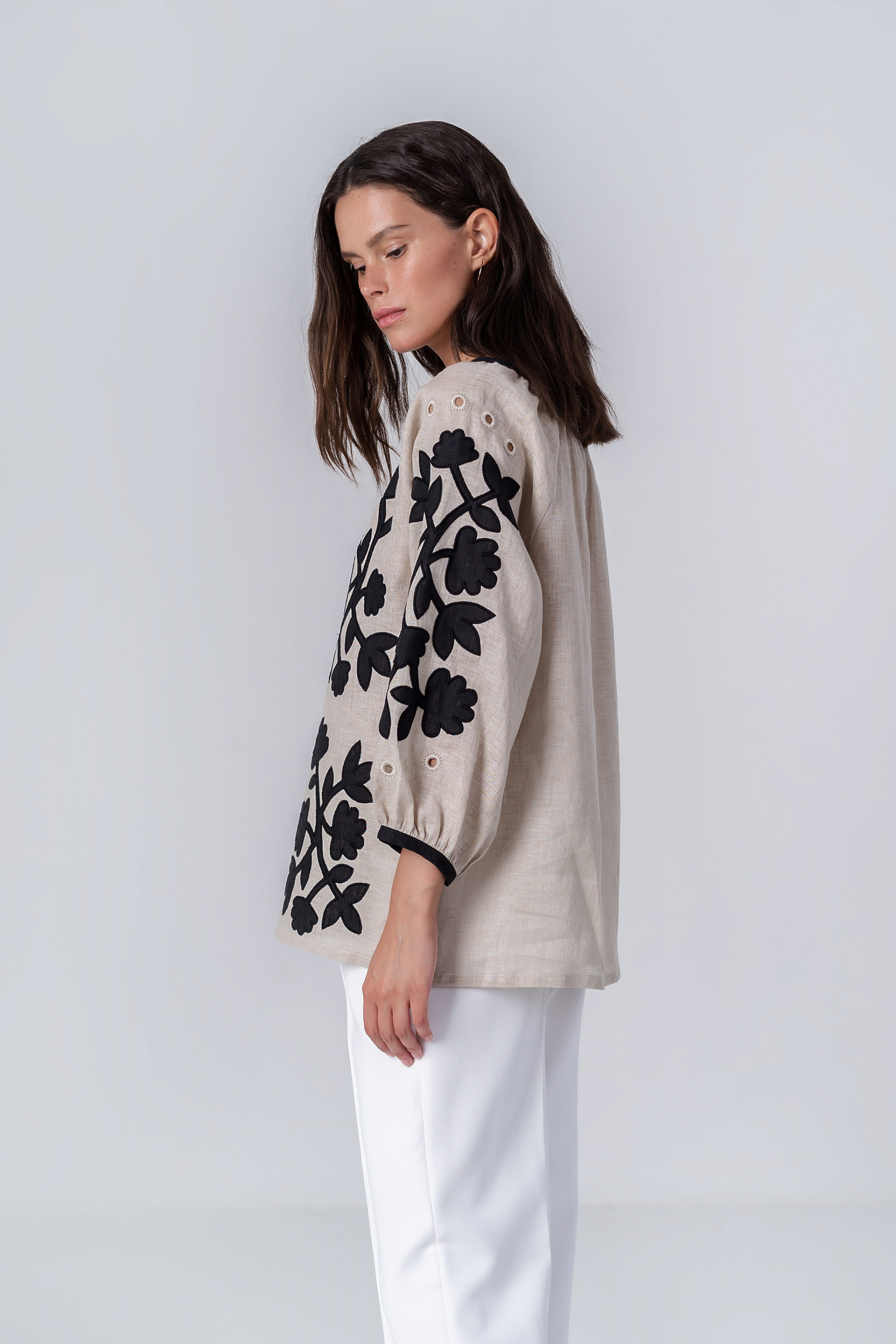 O'HARA - Embroidered Women Shirt