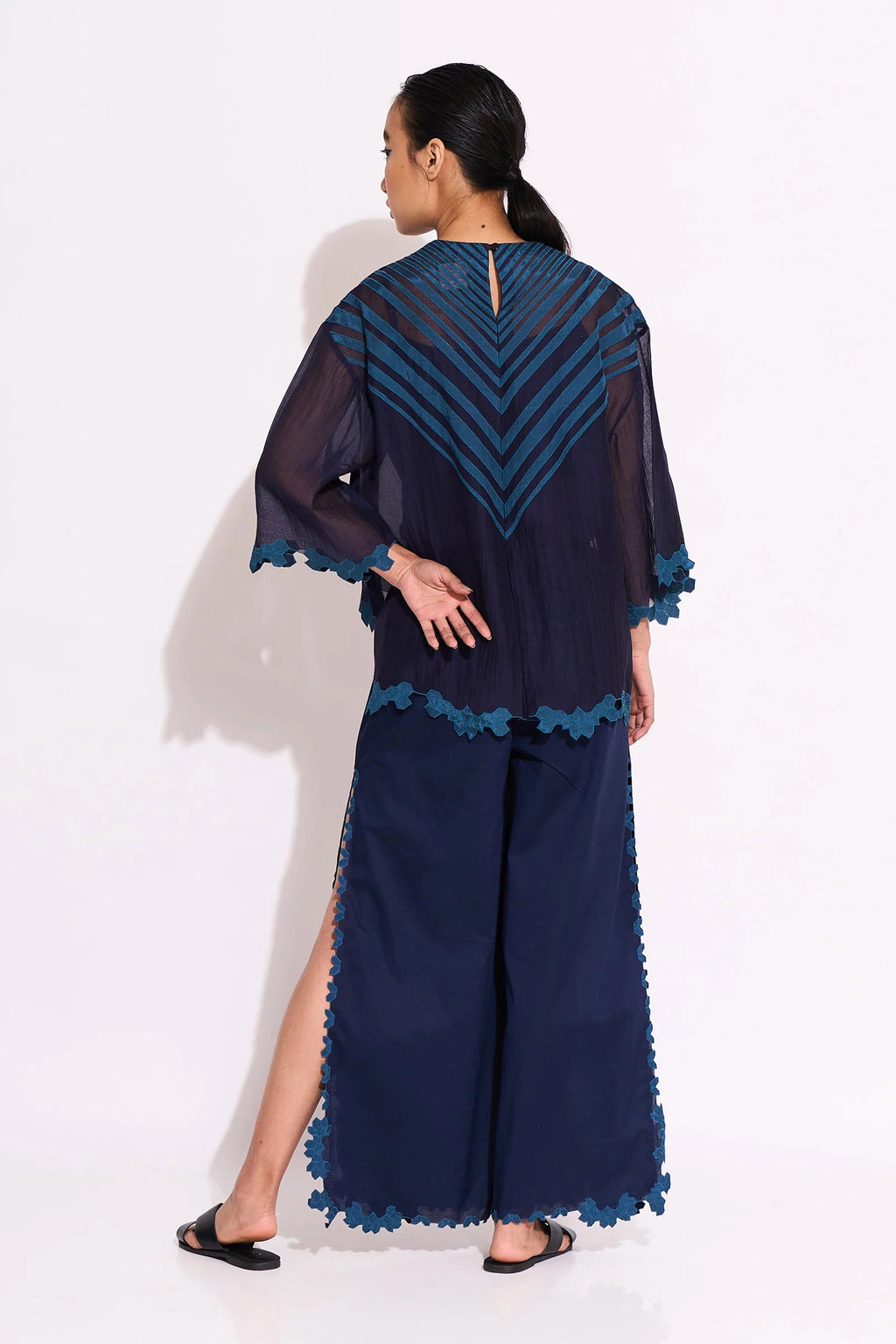 HARMONY | Neel Back Pleated Shirt