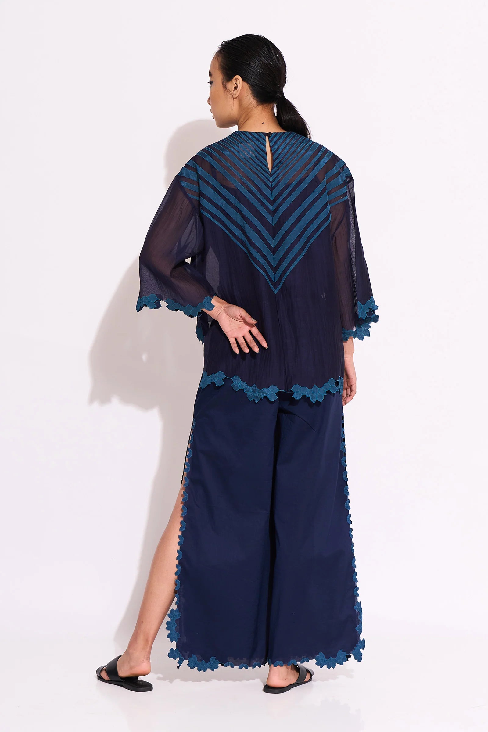 HARMONY | Neel Back Pleated Shirt