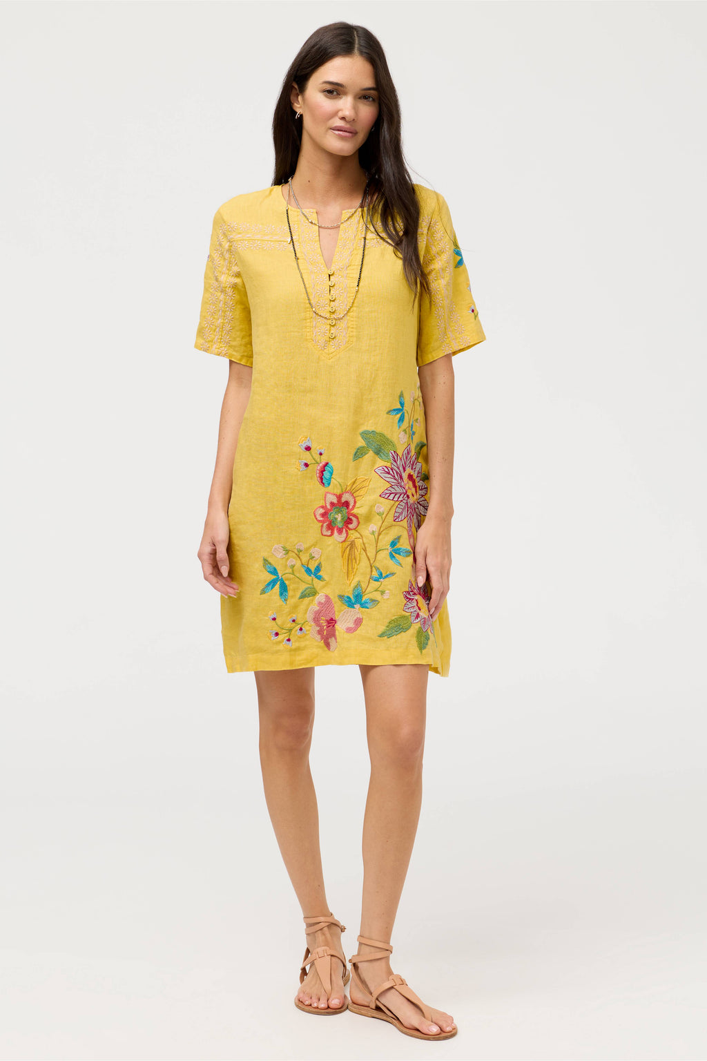 elena-bohemian-rounded-neckline-partial-button-front-linen-dress-ayra