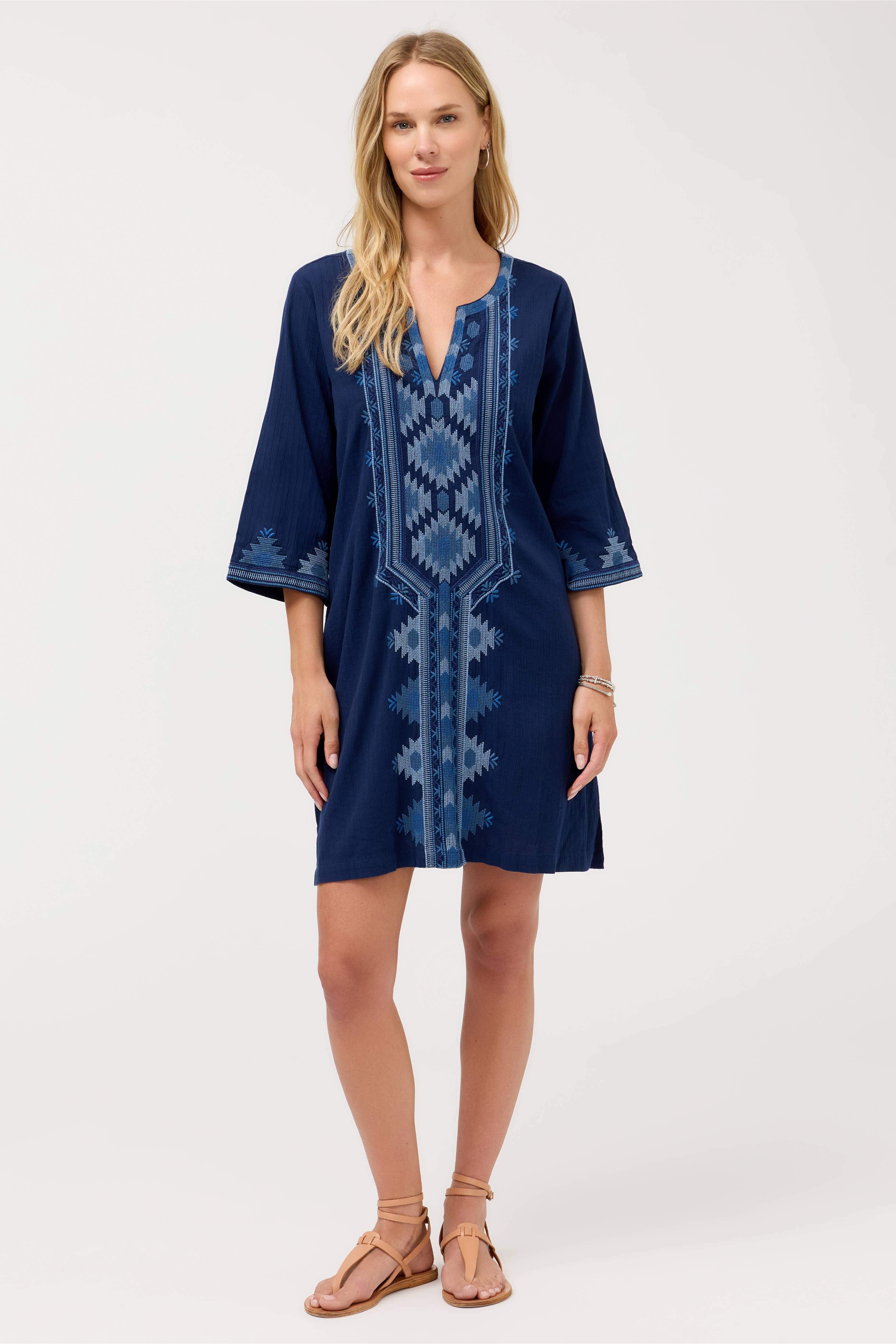 solange-premium-slip-lined-cotton-a-line-holiday-dress-in-deep-blue-ayra