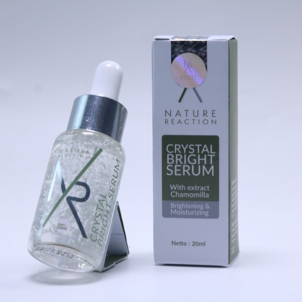 Serum Wajah Nature Wajah Glowing REACTION Serum whitening Serum Pemutih 20 ml (ORIGINAL 100%)